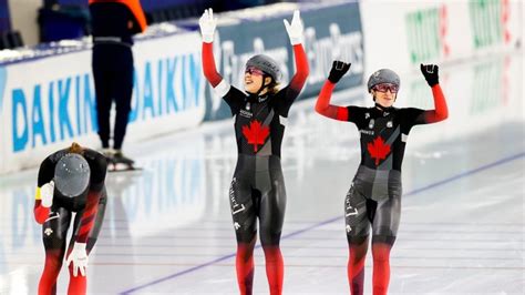 Look Out For Canadas Speed Skaters At The Next Winter Olympics Cbc