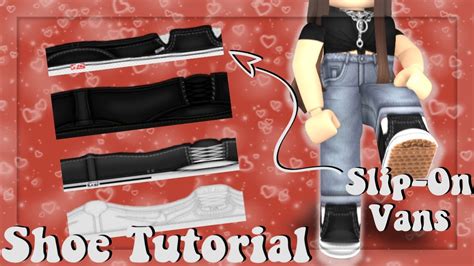 Roblox Shoe Tutorial How To Draw Shoes Youtube