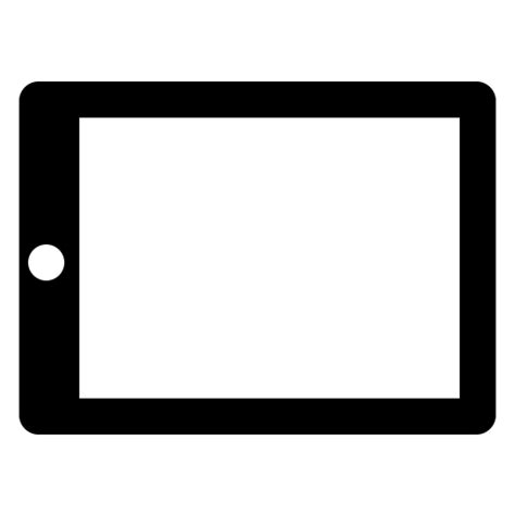 Ipad Icon White Png