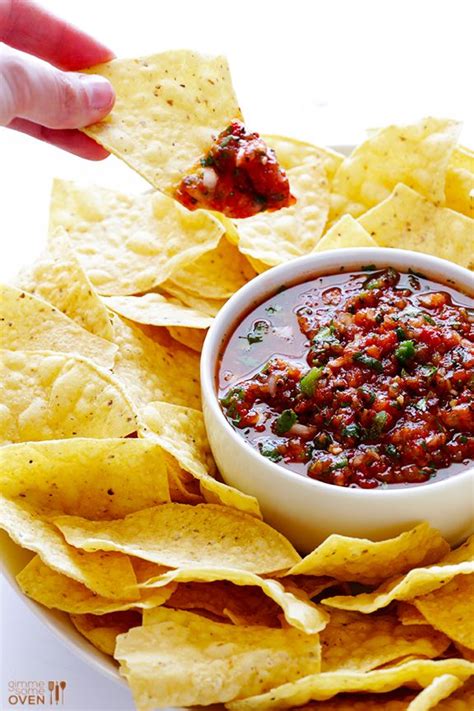 The Best Salsa Recipe Delicious Dips Pinterest Restaurant Style