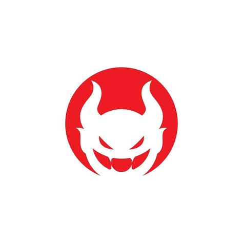 Red Devil Logo Vector Icon Template 3159033 Vector Art At Vecteezy