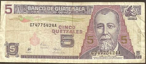 Mi Colección De Billetes Guatemala