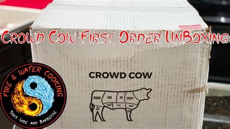 Crowd Cow Unboxing Of My First Order Of Wagyu Beef And Other Stuff Youtube