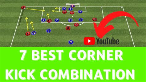 7 Best Soccer Corner Kicks Combination 7 Exercises Youtube