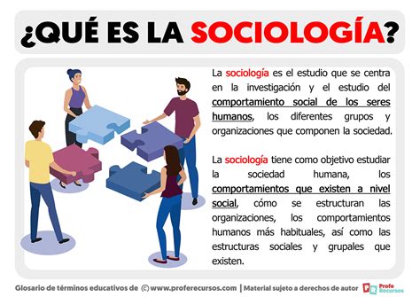 Qué Es La Sociología Definición De Sociología