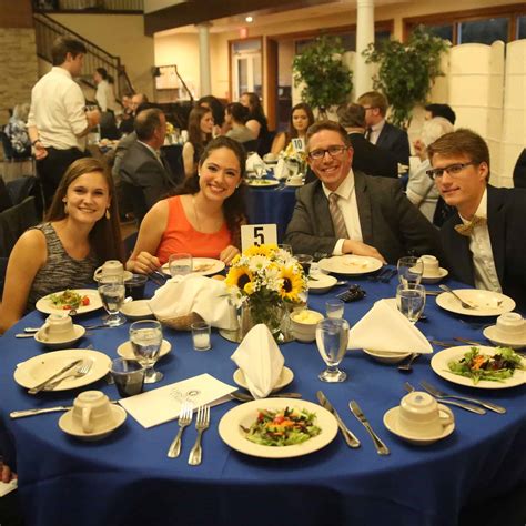 Seniors And Faculty Come Together For Annual Dinner Christendom College