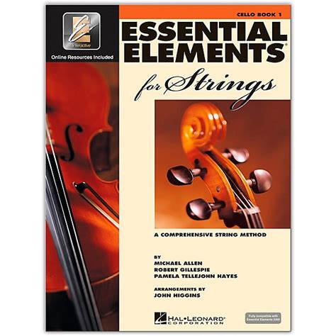 Hal Leonard Essential Elements For Strings Cello Book 1 With Eei