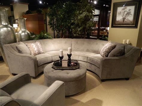 Round Sectional Sofa Flower Love
