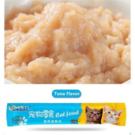 15g Liebao Cat Paste Cat Wet Food Cat Treat Chicken Tuna Cat Treats