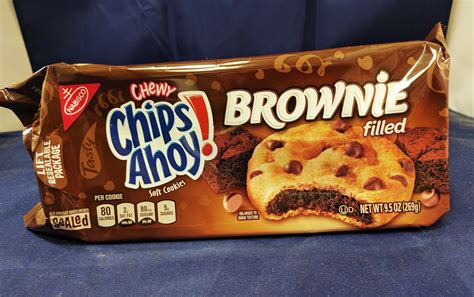 The Food Kingdom Major Brownie Points Chewy Chips Ahoy Brownie Filled Cookies