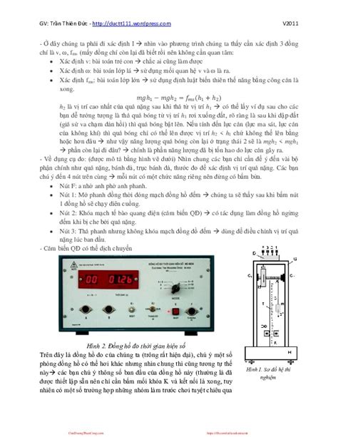 PDF Thí Nghiệm Vật Lý Đại Cương Đh Bách Khoa Hn Bài Hướng Dẫn Xác Định Momen Quán