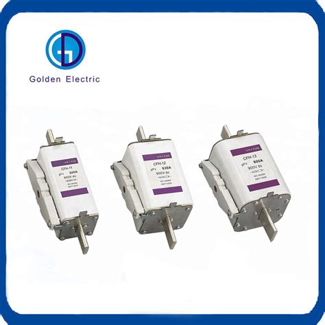 High Speed Square Fuse Link 1500vdc 35a 400a Dc Solar Pv Fuse Gpv