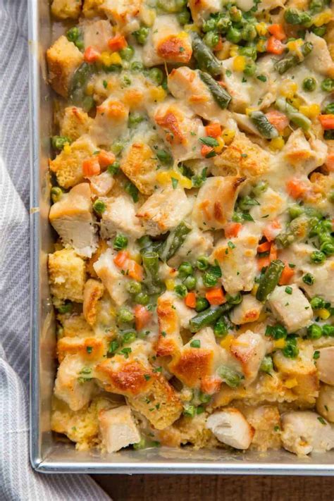 The combination of tomatoes, mozzarella, shallot, olive oil, and vinegar creates a perfect meld of summery flavors! Leftover Turkey Casserole - Dinner, then Dessert