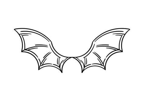 Bat Wing Drawings