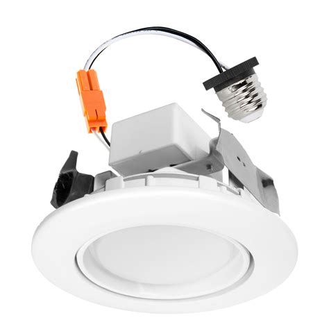 Led Recessed Lighting Kit For 4 Cans Retrofit Led Downlight W