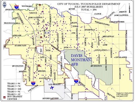 Tucson Az Crime Map