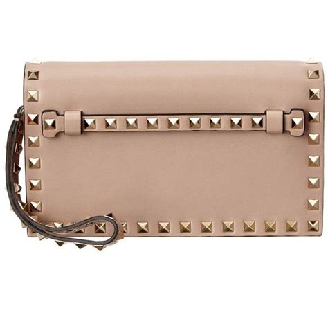 Valentino Valentino Rockstud Small Leather Flap Clutch ¥141690 Liked