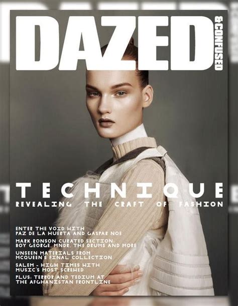 Dazed And Confused October 2010 Cover Dazed Magazine Dazed And