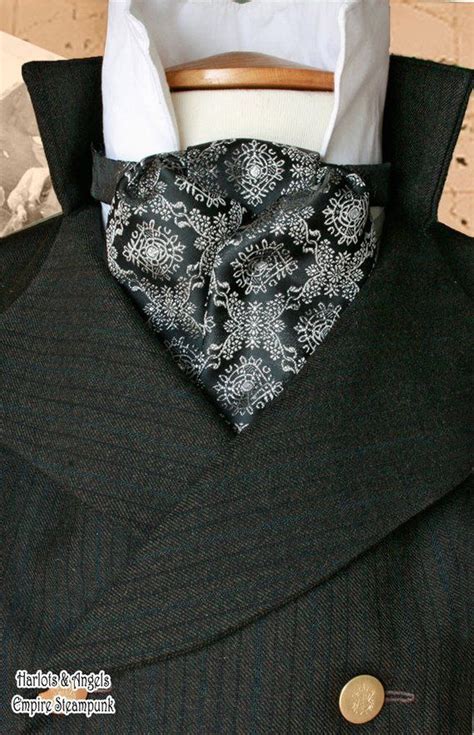 Cravat Neck Tie Sewing Pattern Pdf Download Steampunk Etsy Cravat