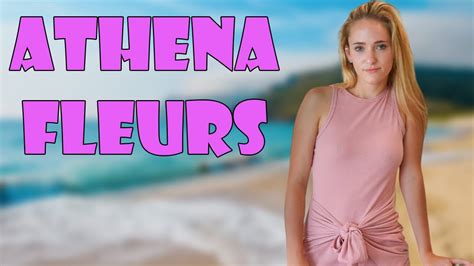Athena Fleurs The Star Who Started In With More Than Thousand Fans On Twitter Youtube