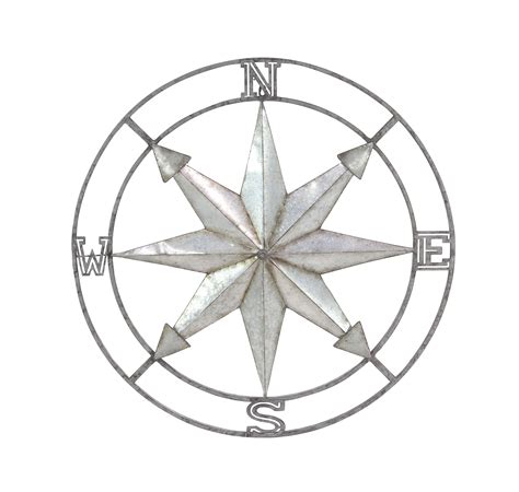 Metal Compass Rose Wall Art Decor For You