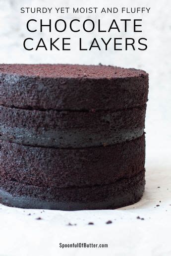 Sturdy Yet Moist And Fluffy Chocolate Cake Bakeologie Artofit