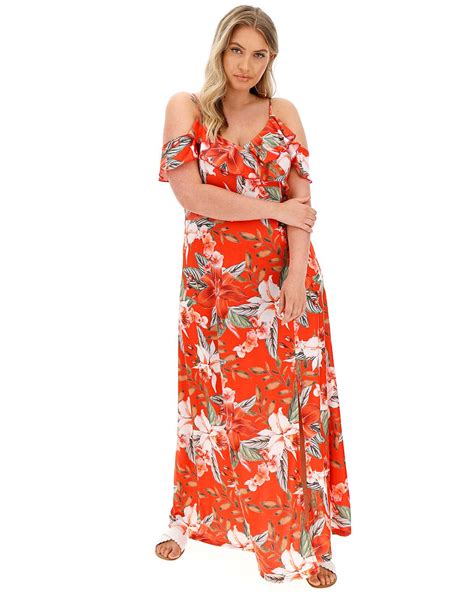 Tropical Maxi Dress Simply Be