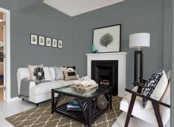 Love this entrance with its breezy welcoming feel. Johnstone's Manhattan Grey | Living room wall color ...