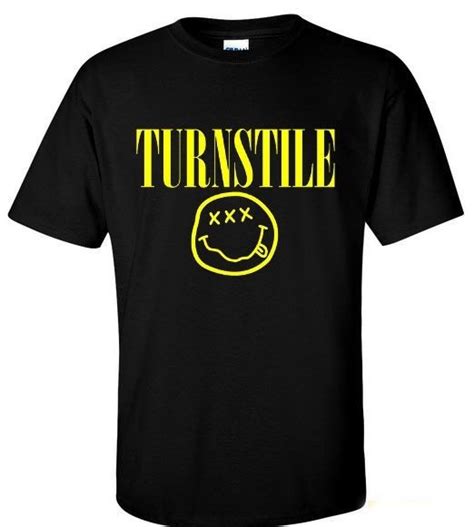 2017 Latest T Shirt Heat Press Folder Cool Turnstile Us Hardcore Punk Band Black T Shirt T Shirt