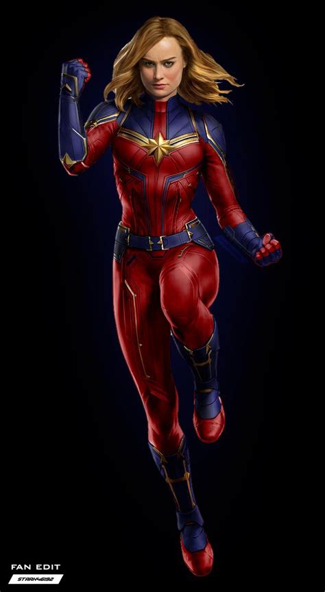My New Edit Captain Marvel In Endgame Costume Hope You