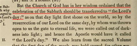 The Church Changed Sabbath To Sunday Donovan Tr The Catechism Of