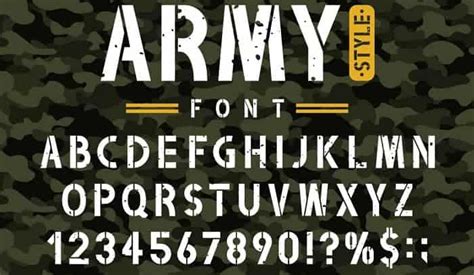 Military Symbol Font