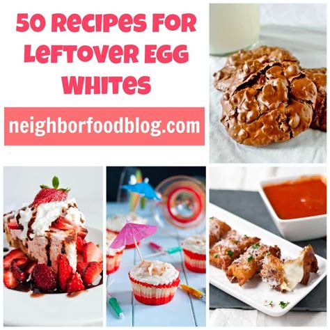 50 Recipes for Leftover Egg Whites | Neighborfood | Egg white recipes, Leftover egg whites, Egg 