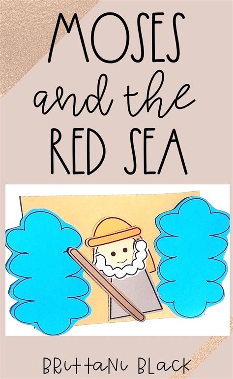 Moses And The Red Sea Craft With Images Sea Crafts First Grade