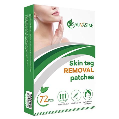 Sauvasine 72pcs Skin Removal Patches Transparent Dot Ultra Thin Design