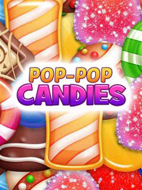 The Words Pop Pop Candies Are Surrounded By Candy