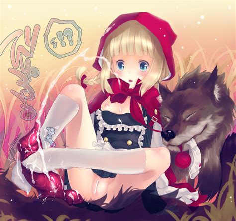 Little Red Riding Hood And Big Bad Wolf Little Red Riding Hood And 1 More Drawn By Furayu