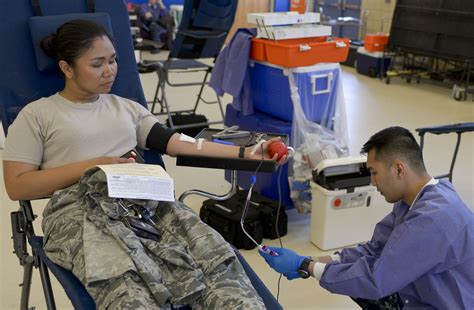 Langley Hosts Armed Services Blood Program Blood Drive Joint Base
