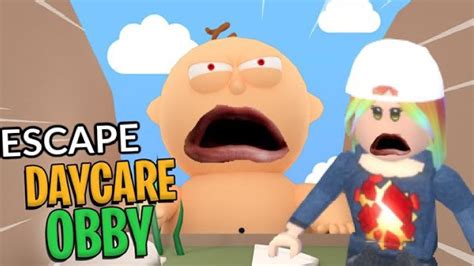 Roblox Escape The Daycare Obby I Am Never Babysitting This Baby
