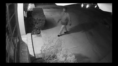 Burglary Suspect Caught On Camera Youtube