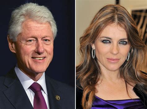 Liz Hurley Denies Bill Clinton Affair After Ludicrously Silly Us