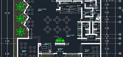 Our job is to design and supply the free autocad blocks people need to engineer their big ideas. Beach Restaurant 2D DWG Design Plan for AutoCAD • DesignsCAD
