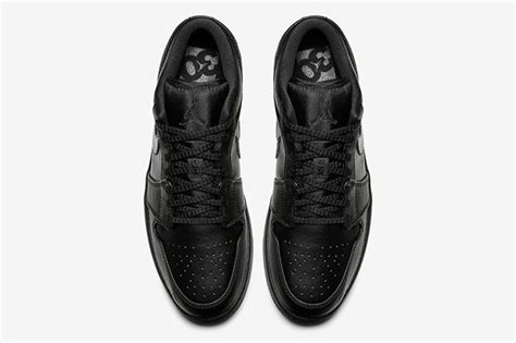 Air Jordan 1 Low Triple Black Sneaker Freaker