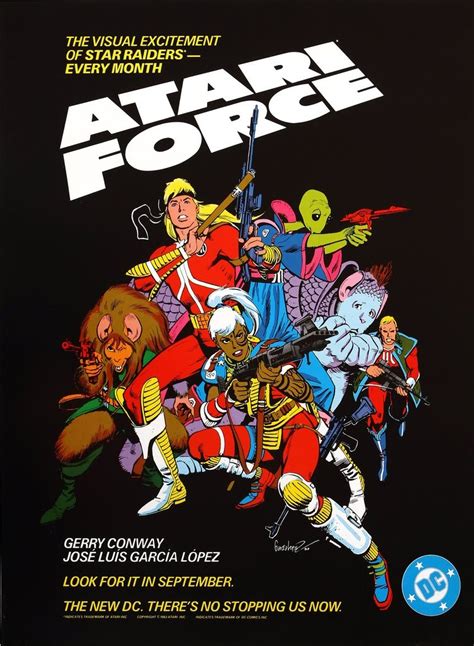 Jose Luis Garcia Lopez Dcinthe80s Atari Force V2 What Started As An