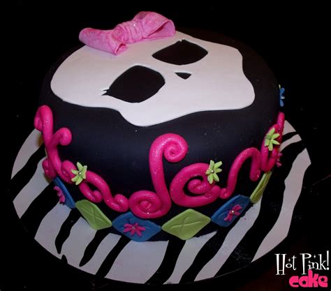 Hot Pink Cakes Kadence S Monster High Cake