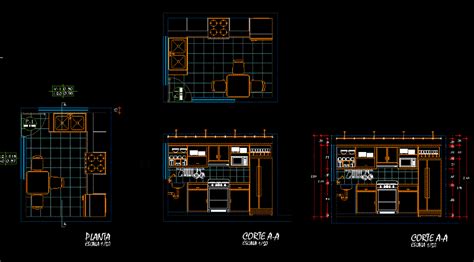 Kitchen cad blocks have been used by many. Kitchen With Dining Table, Cabinets And Equipment DWG Plan for AutoCAD • Designs CAD