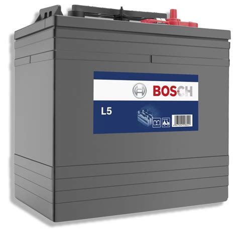 6v Bosch L50g1 208ah Semi Traction Battery T105 Alpha Batteries