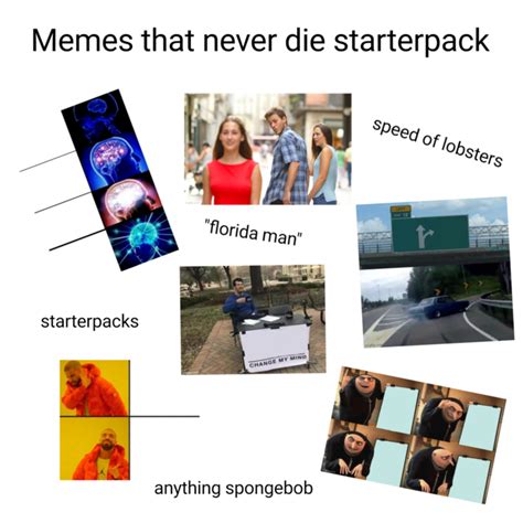 Memes That Never Die Starterpack Rstarterpacks Starter Packs