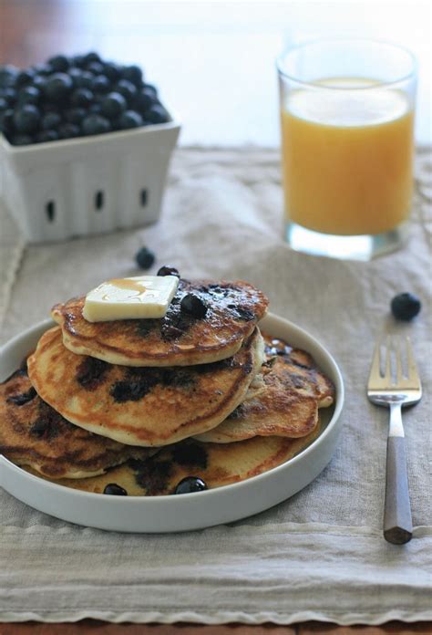 Gluten Free Blueberry Buttermilk Pancakes