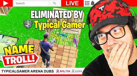 It is available in three distinct game. I Stream Sniped Typical Gamer with his own NAME! (Fortnite ...